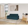 Voir la diapositive 1 : BEST MOBILIER Julia - canapé 3 places convertible express couchage quotidien 140 cm matelas 14 cm en tissu