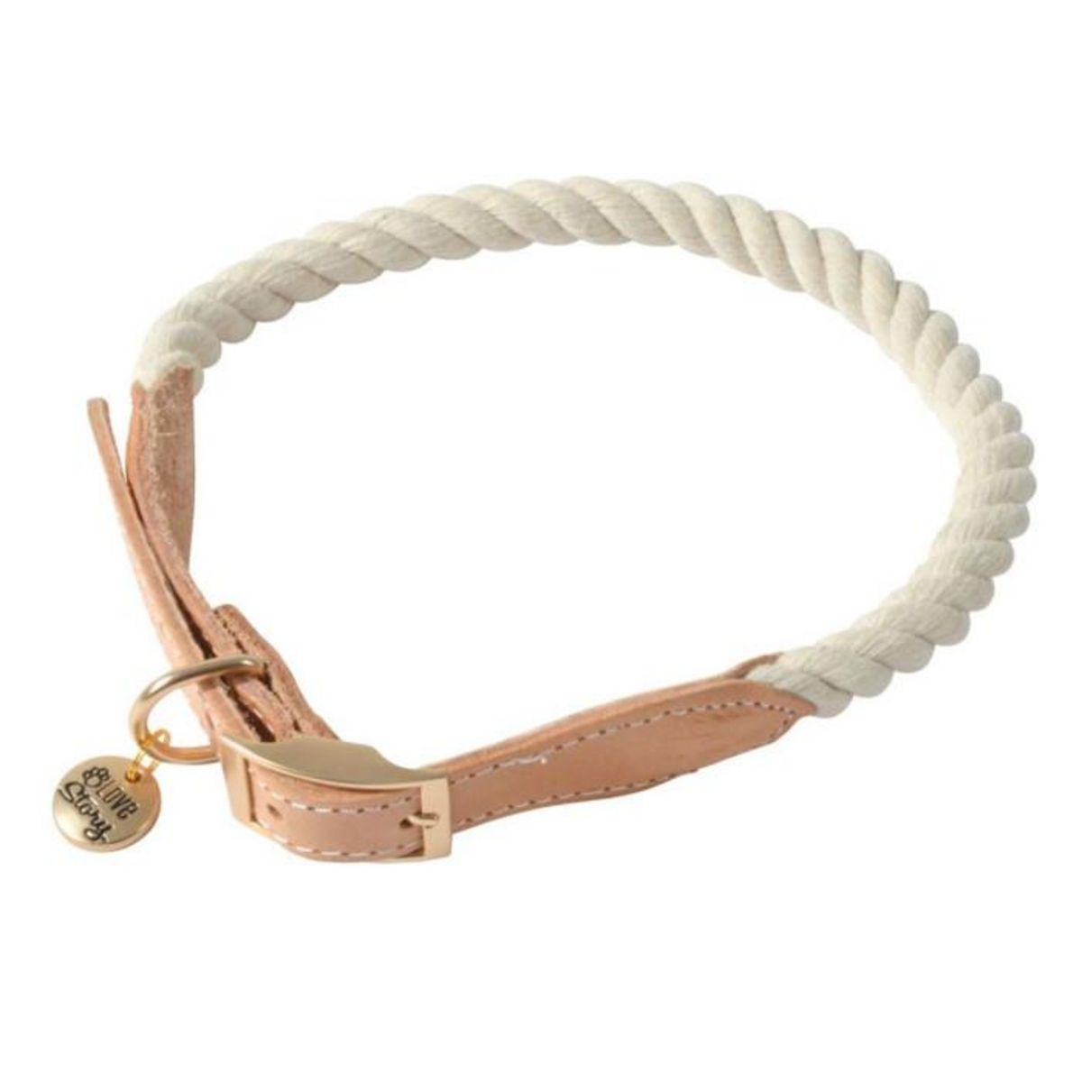 Paris Prix Collier Pour Chien Réglable  City  62cm Écru