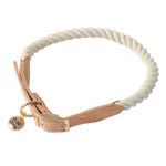 Paris Prix Collier Pour Chien Réglable  City  62cm Écru