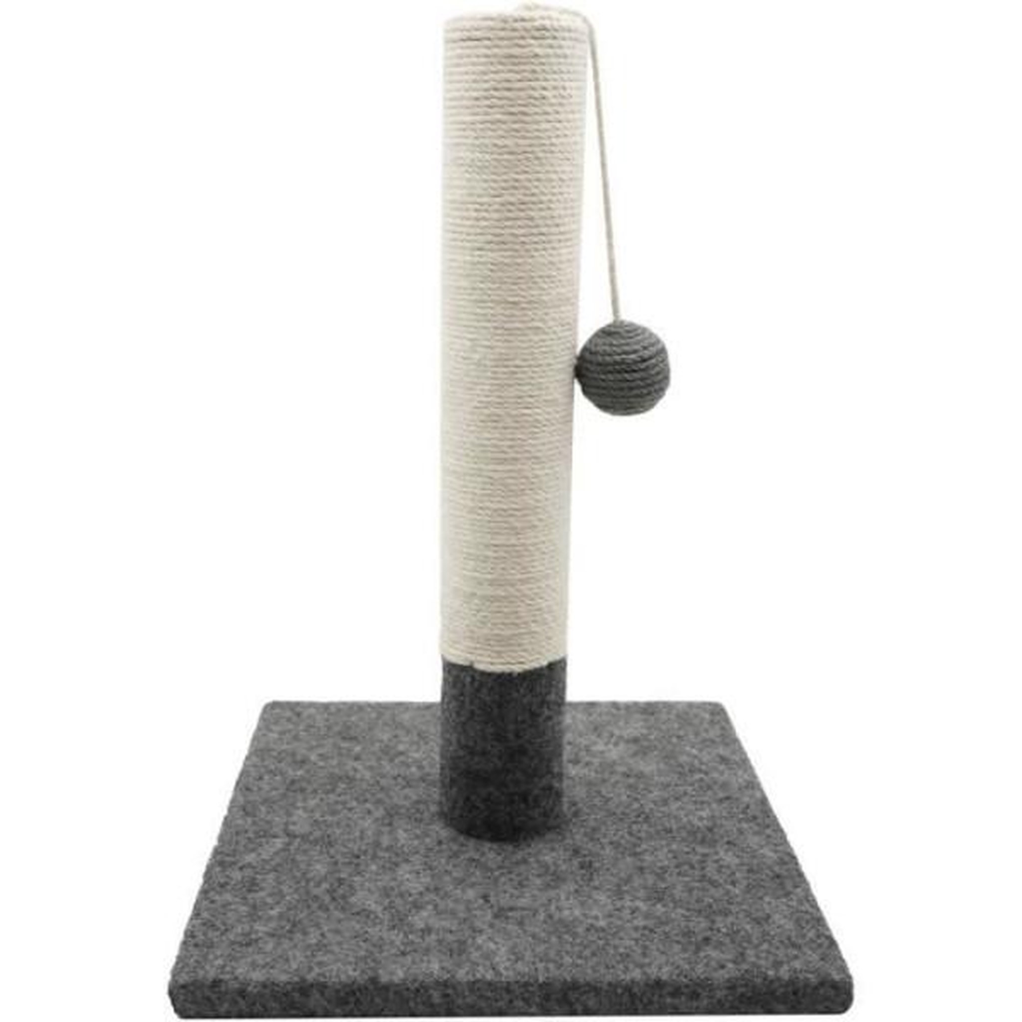MARKET24 Poteau griffoir - TYROL - 404113 - Simple - Gris et blanc - 42cm