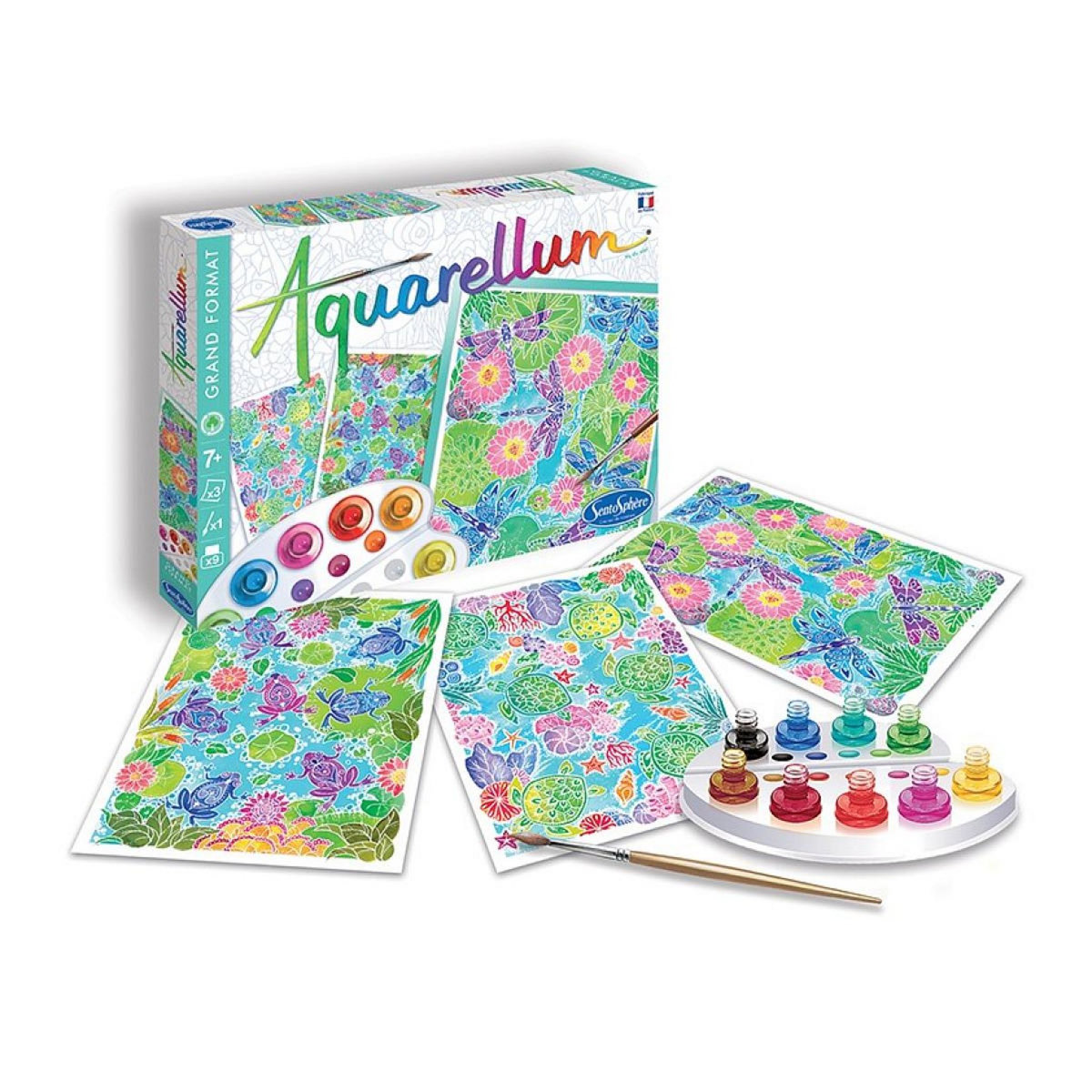 Sentosphere Aquarellum Grand Format - Vu du ciel