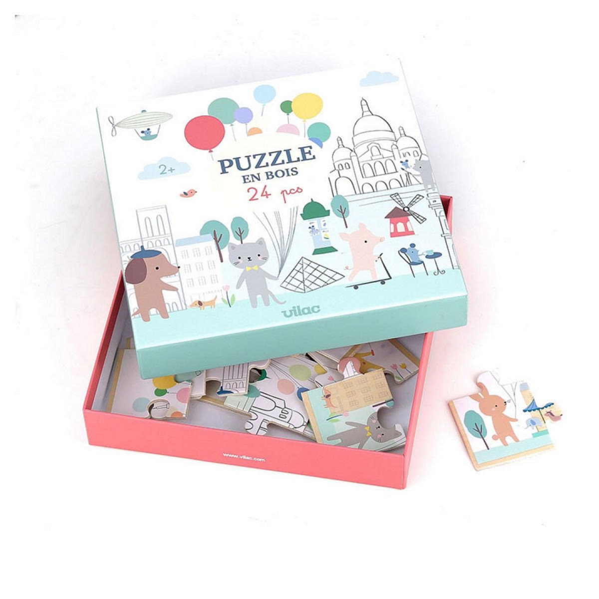 Vilac Puzzle 24 pieces  - Paris - Sarah Betz