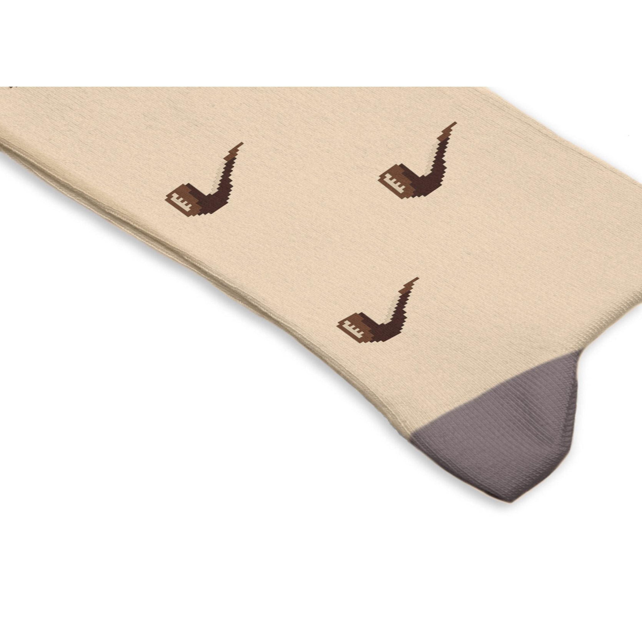 Voir la diapositive 3 : SOCK AFFAIRS Chaussettes ceci n'est pas une pipe, magritte