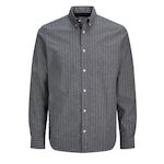 Jack & Jones Chemise Manches longues e à rayures Homme  Jack & Jones Oxford. Coloris disponibles : Gris