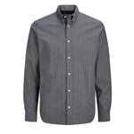 Jack & Jones Chemise Manches longues e à rayures Homme  Jack & Jones Oxford. Coloris disponibles : Gris