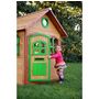 Voir la diapositive 4 : PRAGMA Cabane de jardin pour enfant - Bois - H1.74m - Julia
