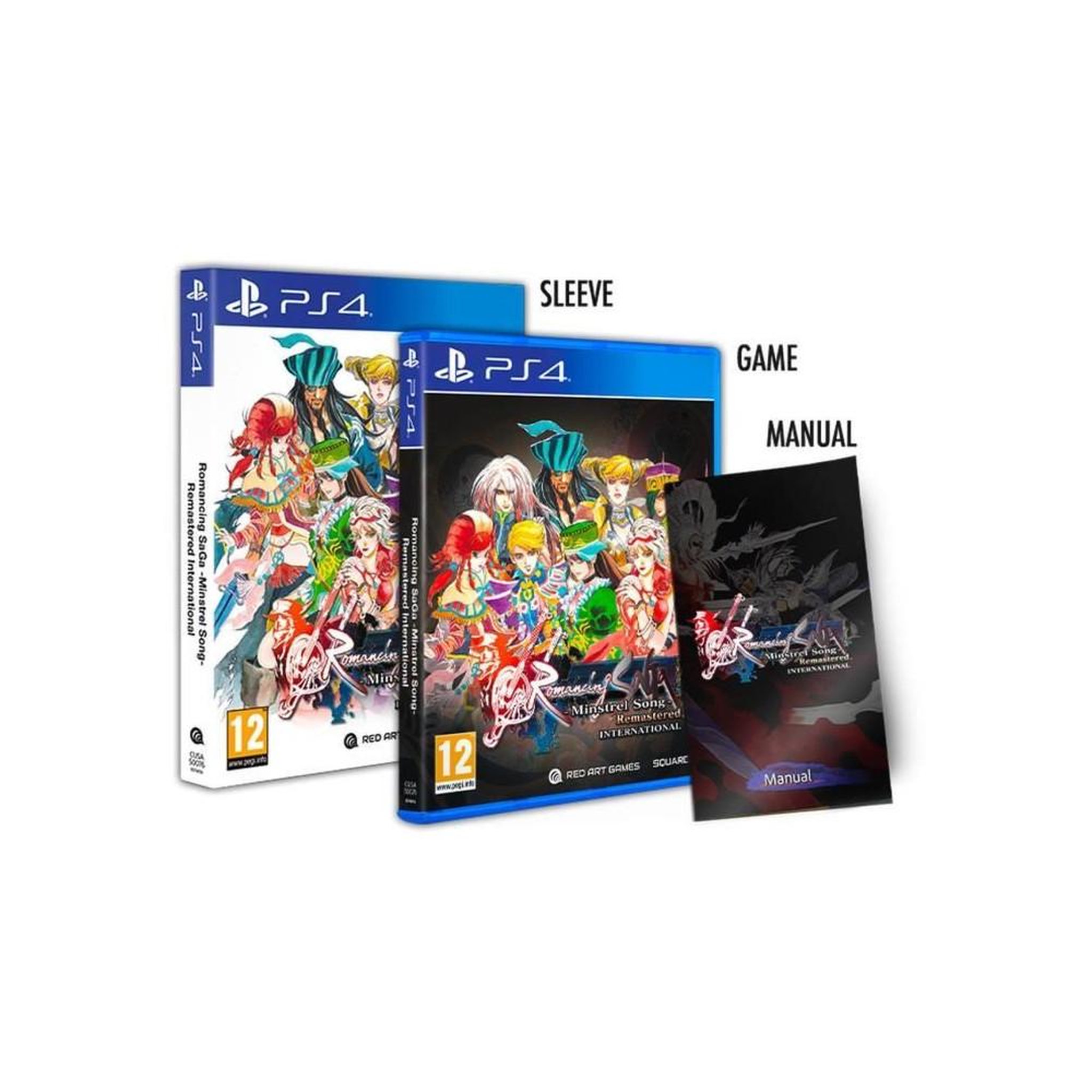 Voir la diapositive 2 : Just for games Romancing SaGa Minstrel Song - Remastered International - Jeu PS4