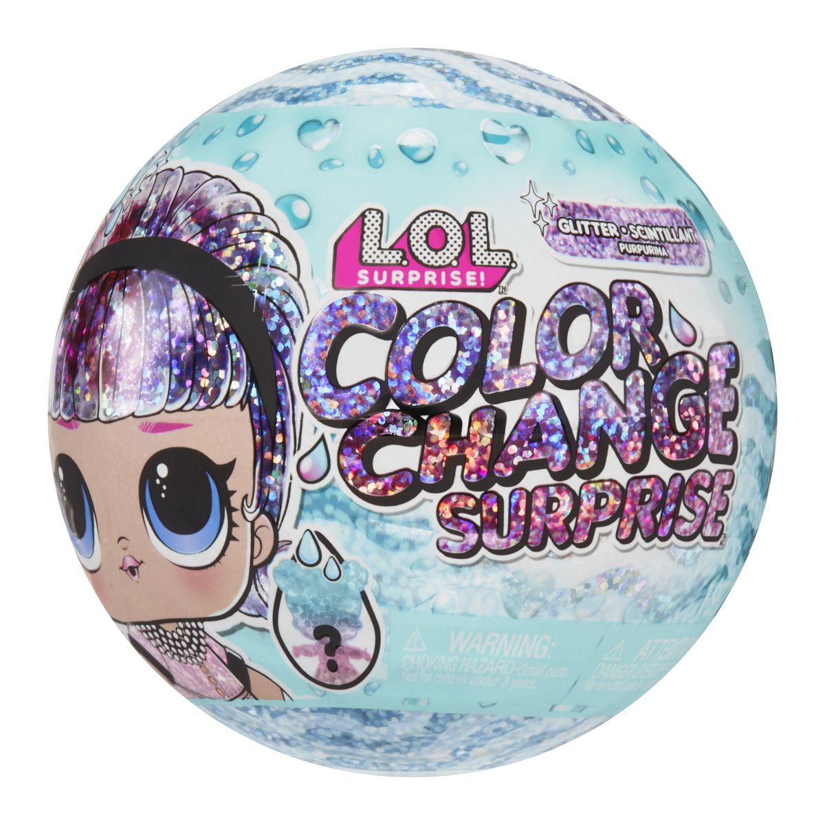 MGA LOL Surprise Glitter Color Change Doll 