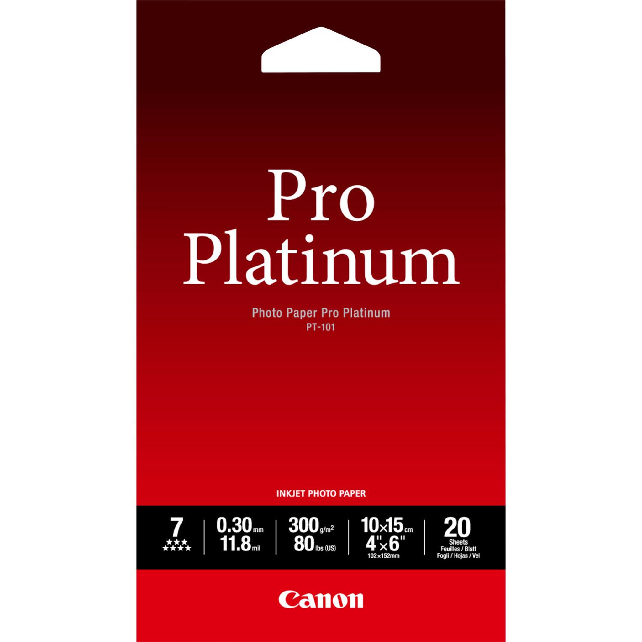 Canon Canon 2768B013 papier photos A6 Gloss