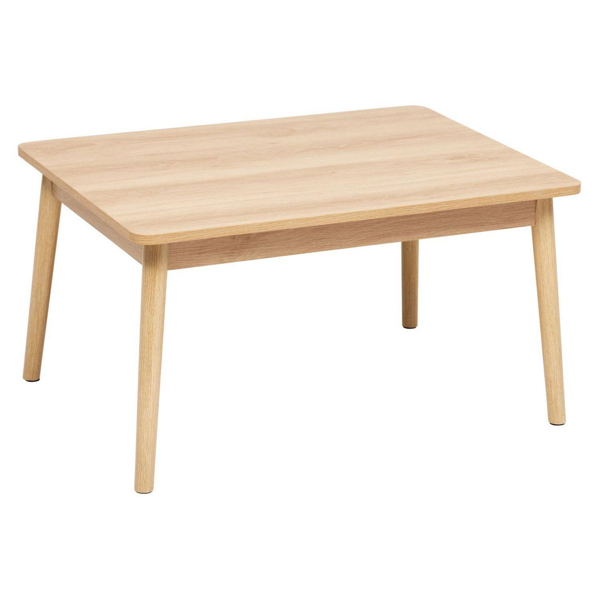 FIVE Table basse compacte effet chêne naturel ABANA - Beige