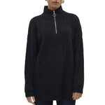 Vero Moda Pull 1/4 Zip  Femme Vero Moda Mili. Coloris disponibles : Noir