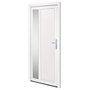 Voir la diapositive 2 : VIDAXL Porte d'entree Blanc 98x208 cm PVC