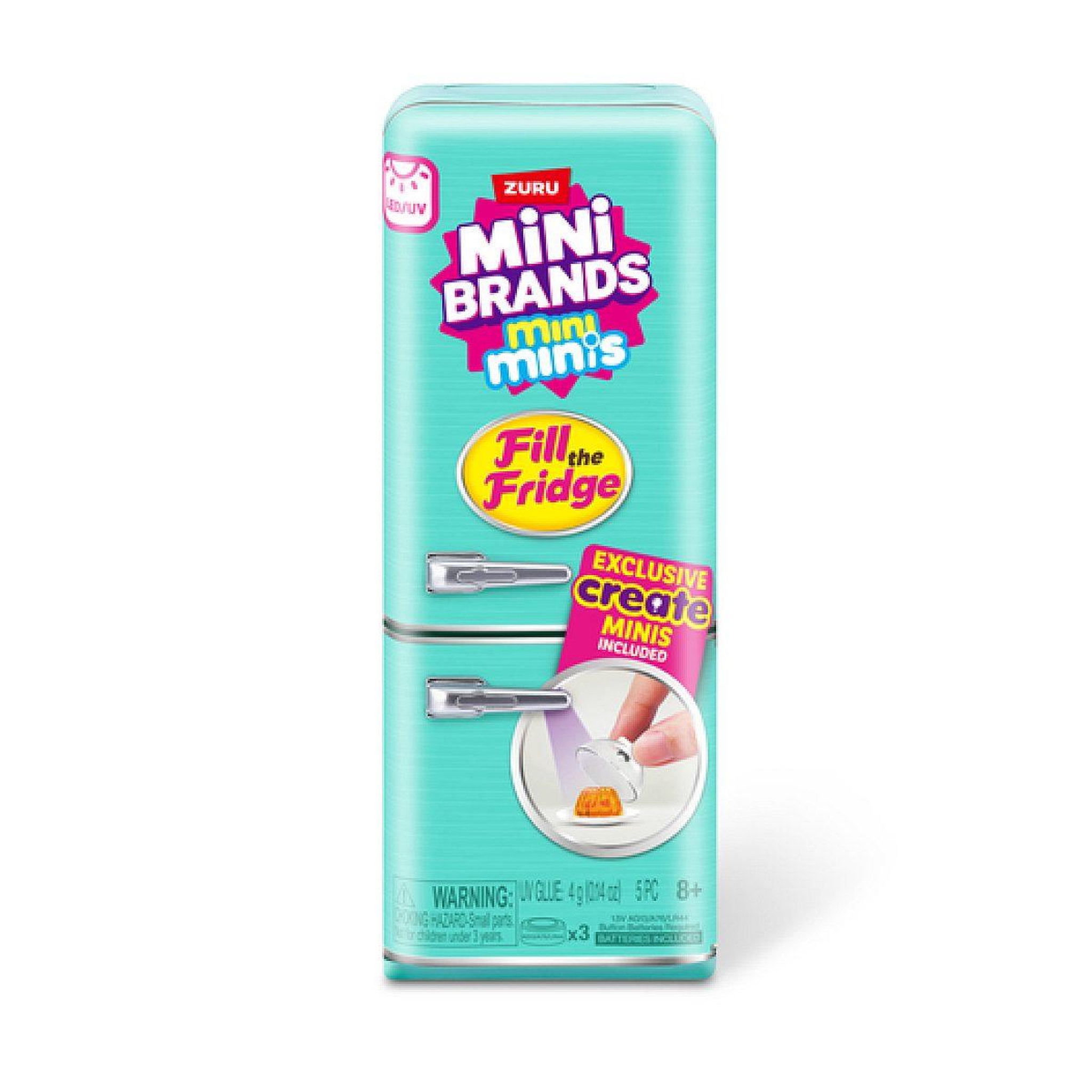 Voir la diapositive 2 : ZURU Mini brands fill the fridge ensemble de jeu de