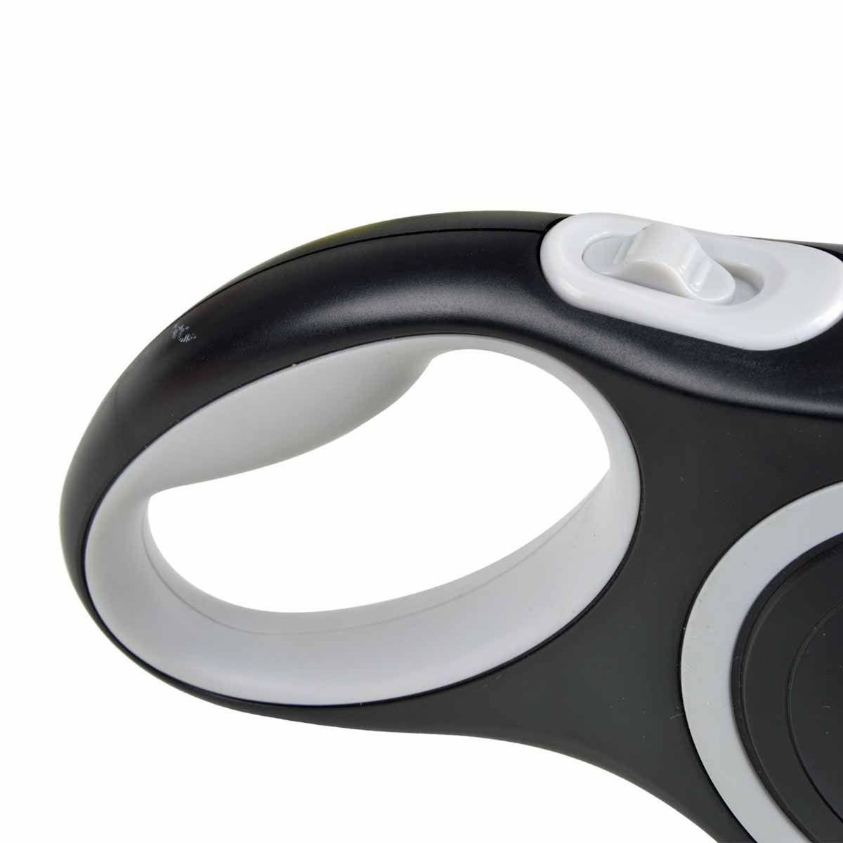 Paris Prix Laisse Rétractable Chien  Résistante  17cm Blanc