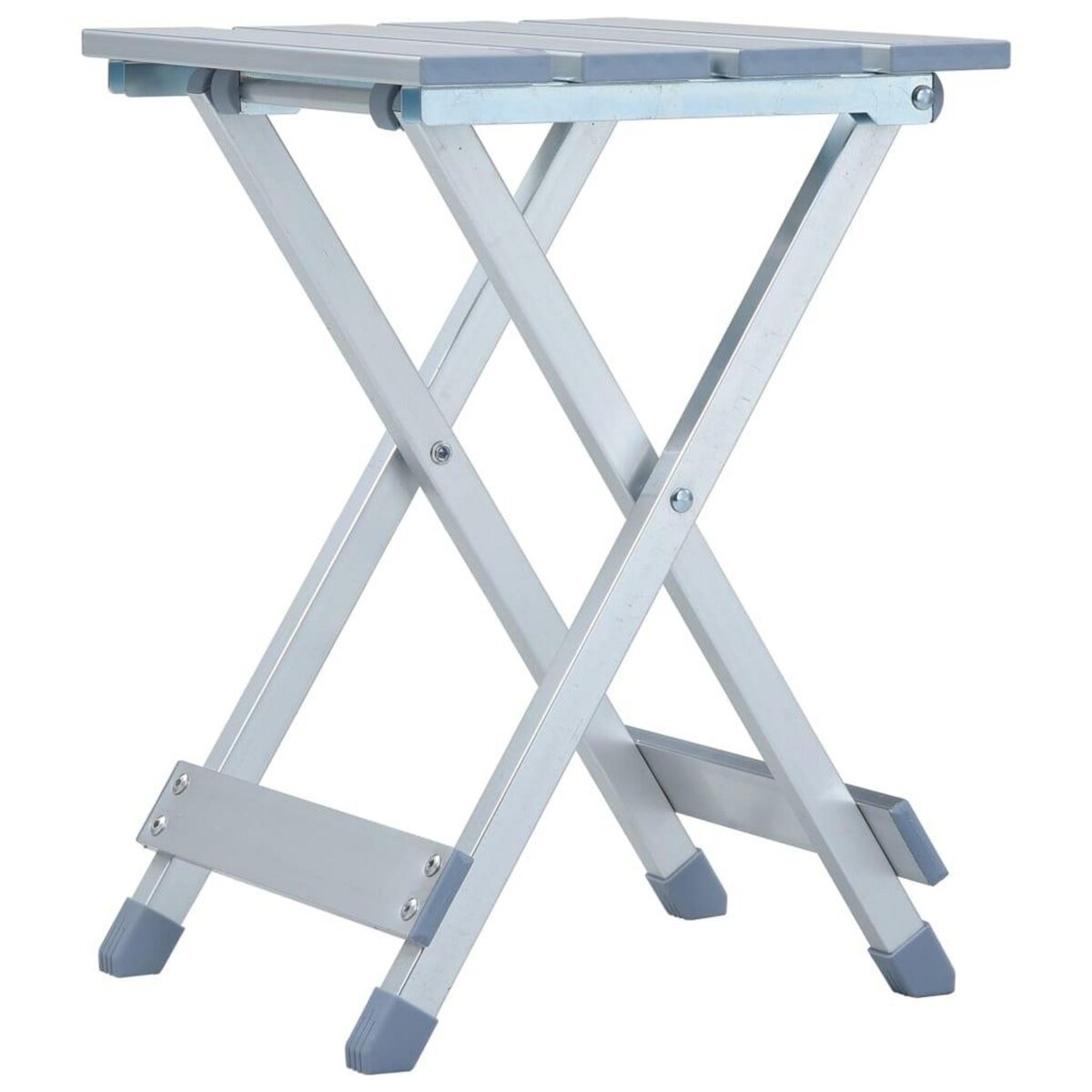 VIDAXL Tabouret de camping Aluminium 28x26x39 cm