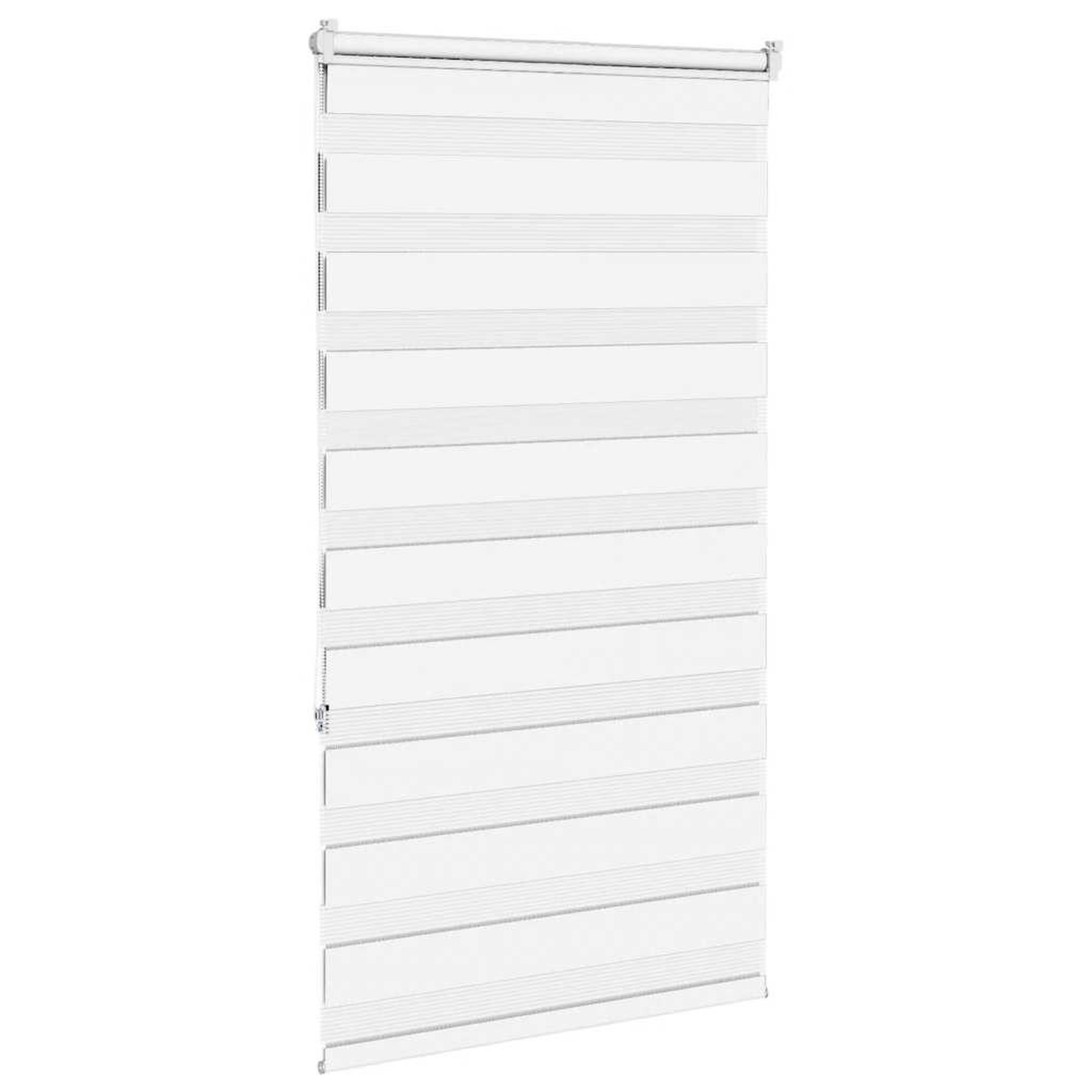 Voir la diapositive 4 : VIDAXL Store zebre blanc 85x150 cm largeur du tissu 80,9 cm polyester