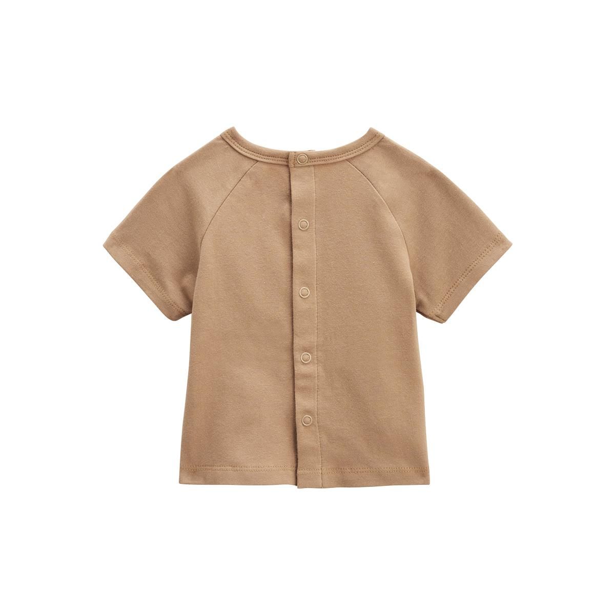 Petit Béguin Ensemble bébé t-shirt et short en gaze de coton Yao