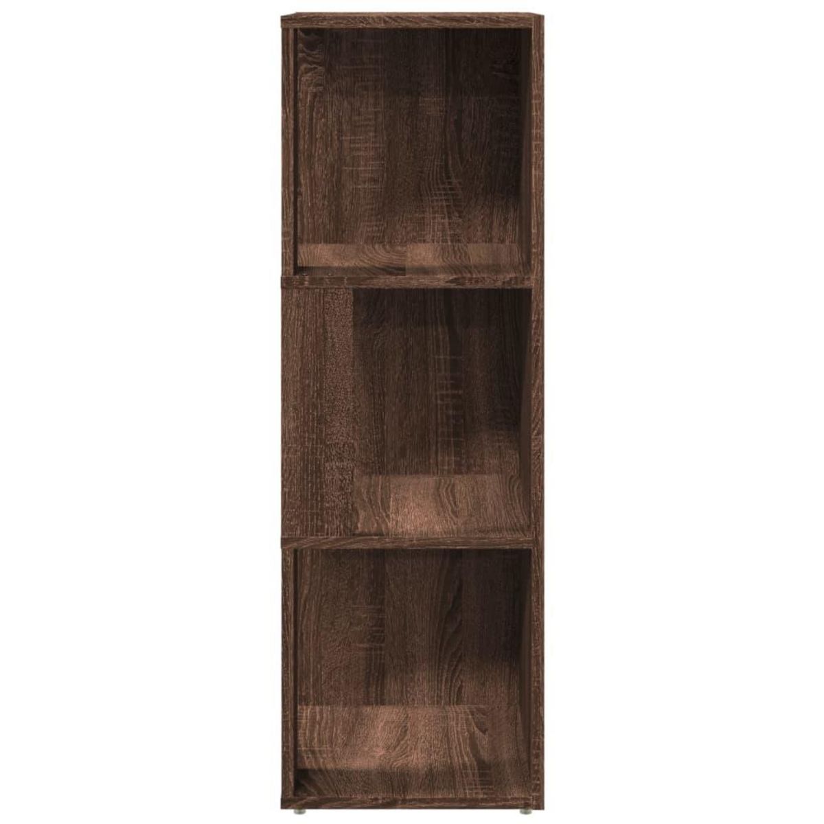 VIDAXL Armoire d'angle Chene marron 33x33x100 cm Bois d'ingenierie