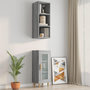 Voir la diapositive 5 : VIDAXL Armoire murale sonoma gris 34,5x32,5x90 cm bois d'ingenierie
