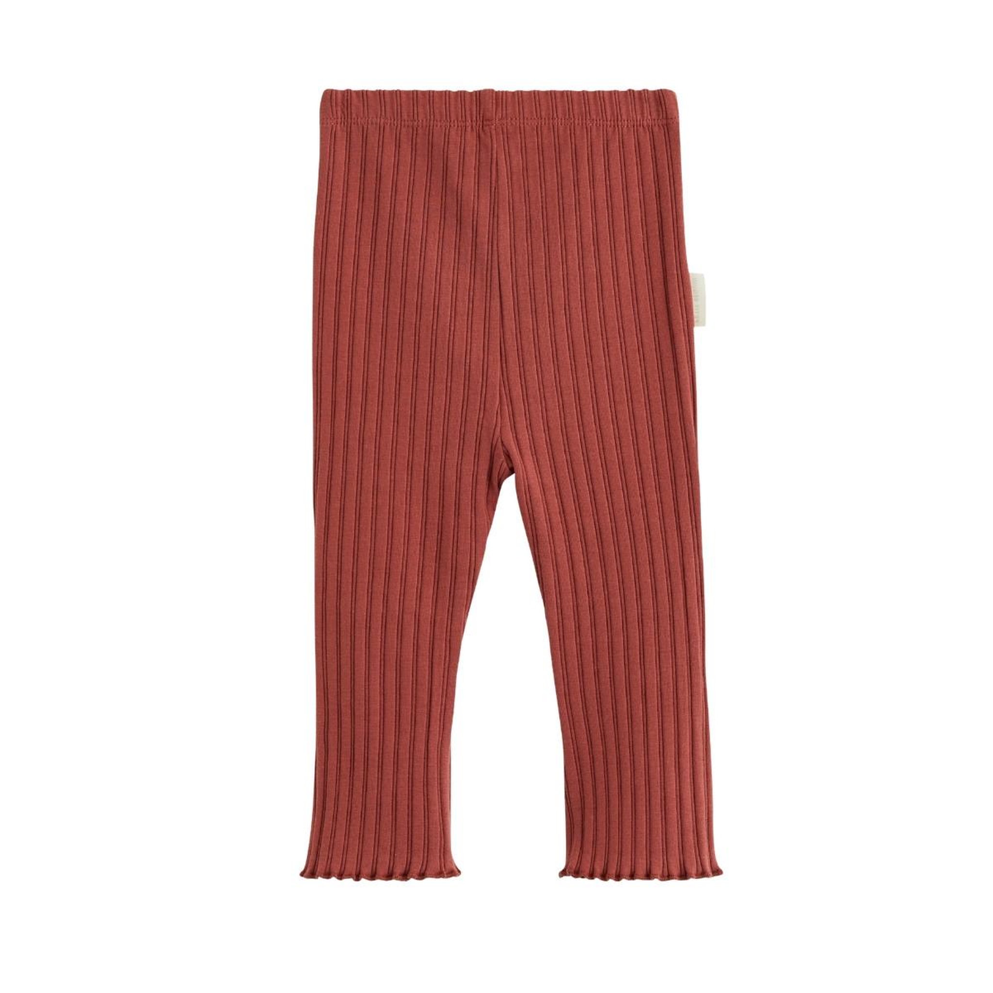 Voir la diapositive 3 : PETIT BEGUIN Lot de 2 leggings enfant côtelés léa
