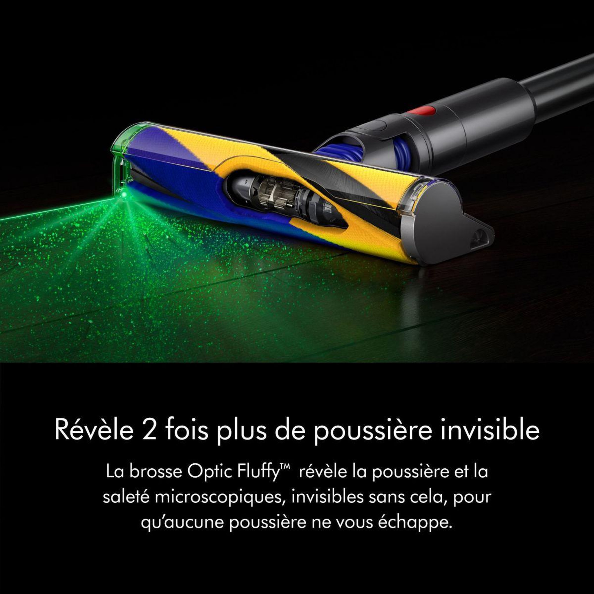 Voir la diapositive 3 : Dyson Aspirateur balai V12 Detect Slim Absolute