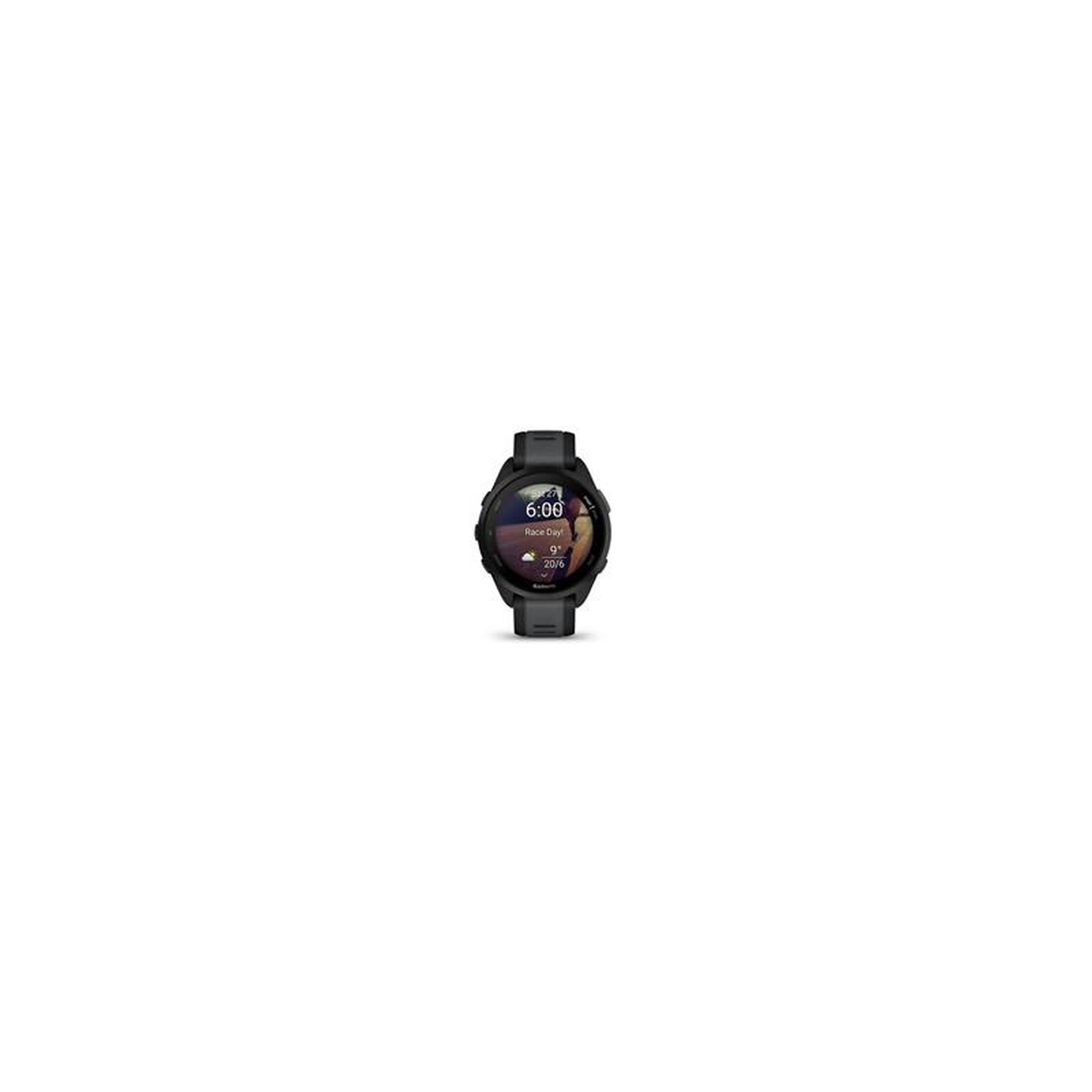 Voir la diapositive 4 : GARMIN Montre connectée Garmin Forerunner 165 Noir Gris fonce