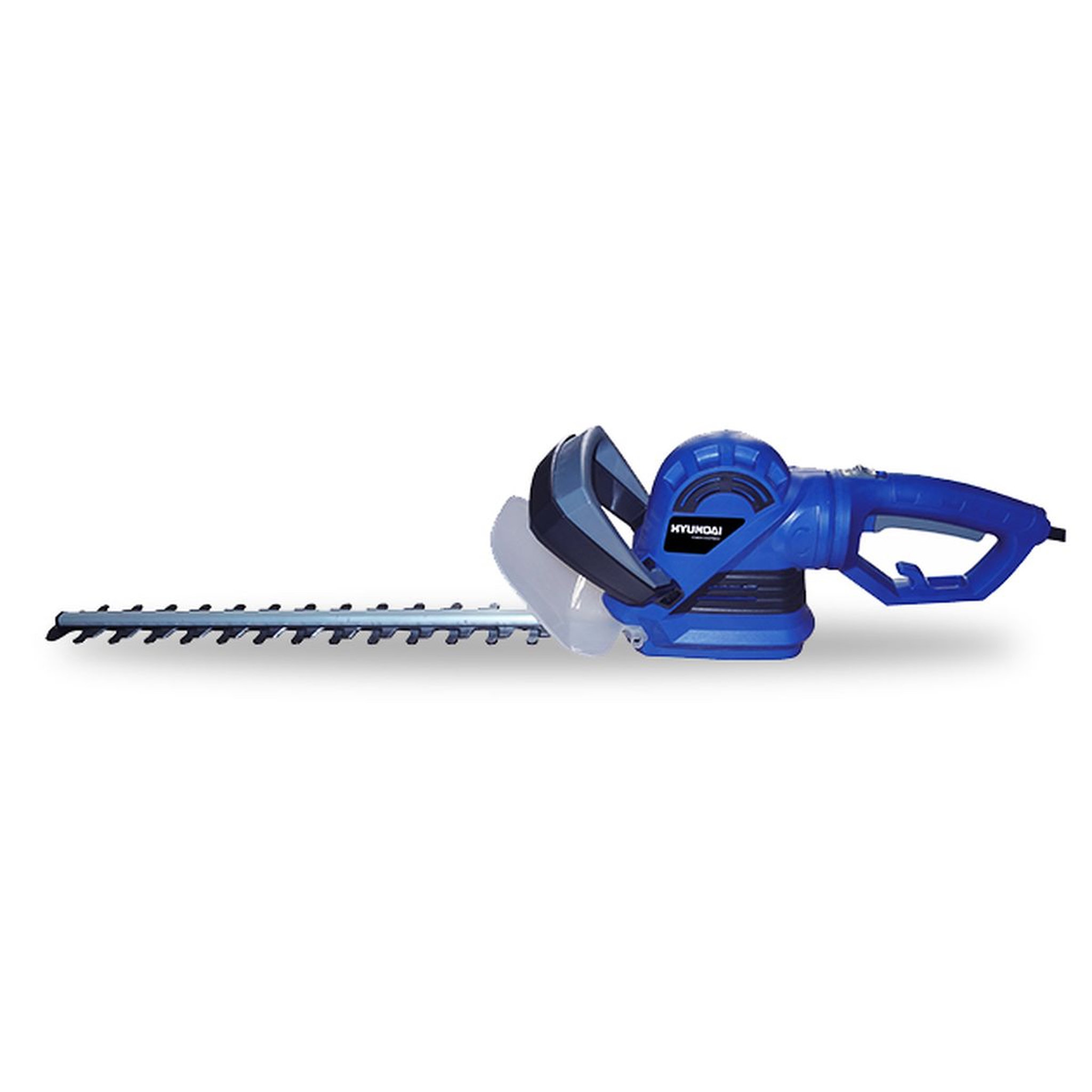 Voir la diapositive 1 : HYUNDAI Taille-haie électrique 710 W 55 cm 24 mm - Poignée arrière rotative à 180°