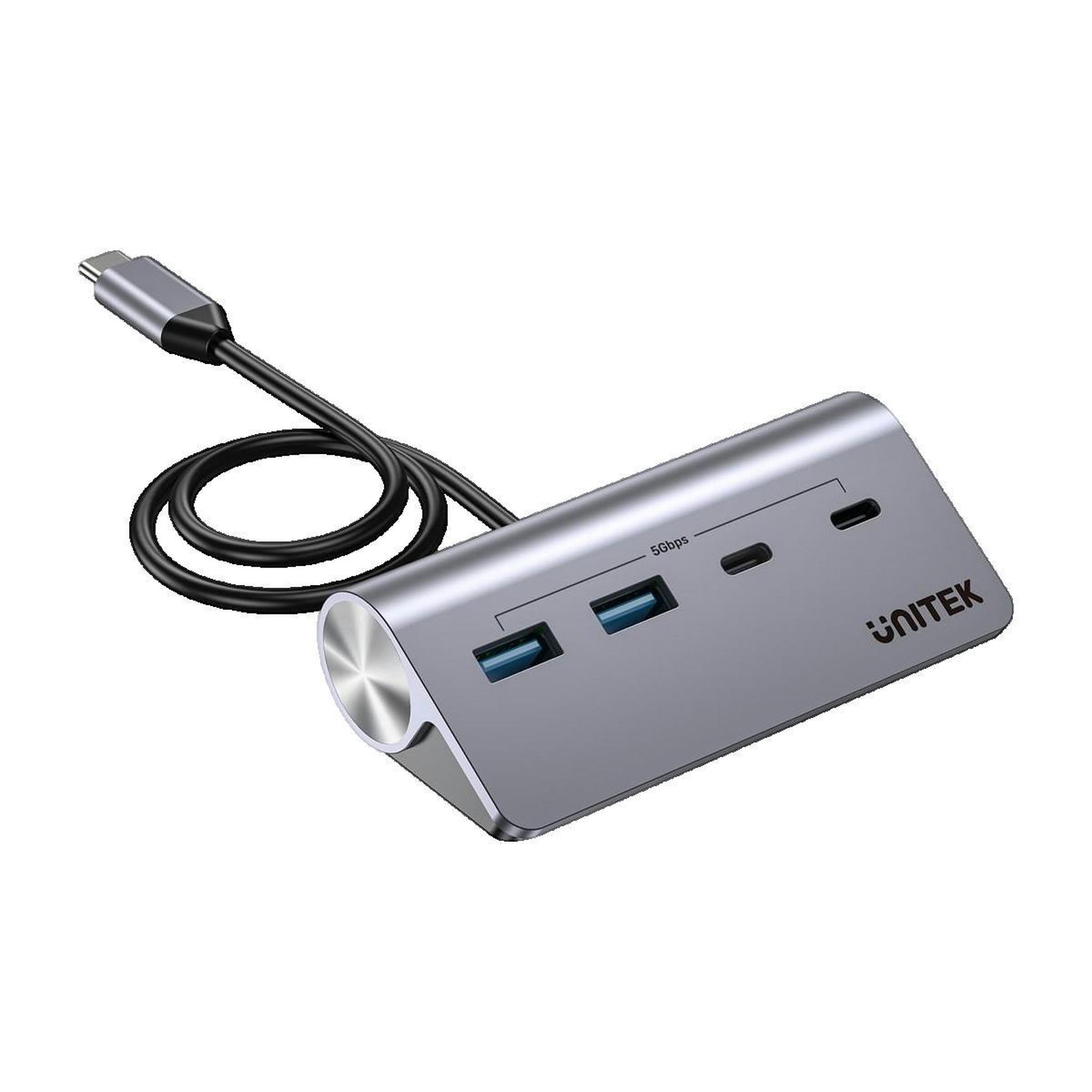 Unitek Hub USB Unitek modèle 4894160058546 Gris Espace