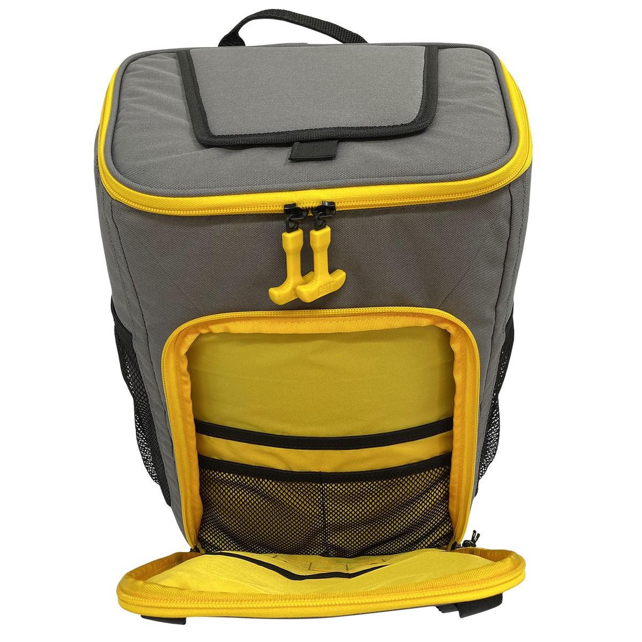 Voir la diapositive 4 : caterpillar Sac à dos isotherme 20 litres glacière portable chantier camping plage caterpillar