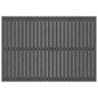 Voir la diapositive 4 : VIDAXL Tete de lit murale Gris 159,5x3x110 cm Bois massif de pin