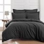 Voir la diapositive 2 : Sensei Maison Taie de traversin en percale de coton SOFT PERCALE - 45x185 cm