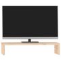 Voir la diapositive 4 : VIDAXL Support pour moniteur 50x27x10 cm Bois de pin solide