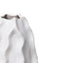 Voir la diapositive 2 : ATMOSPHERA Vase Design en Céramique  Sandri  25cm Blanc