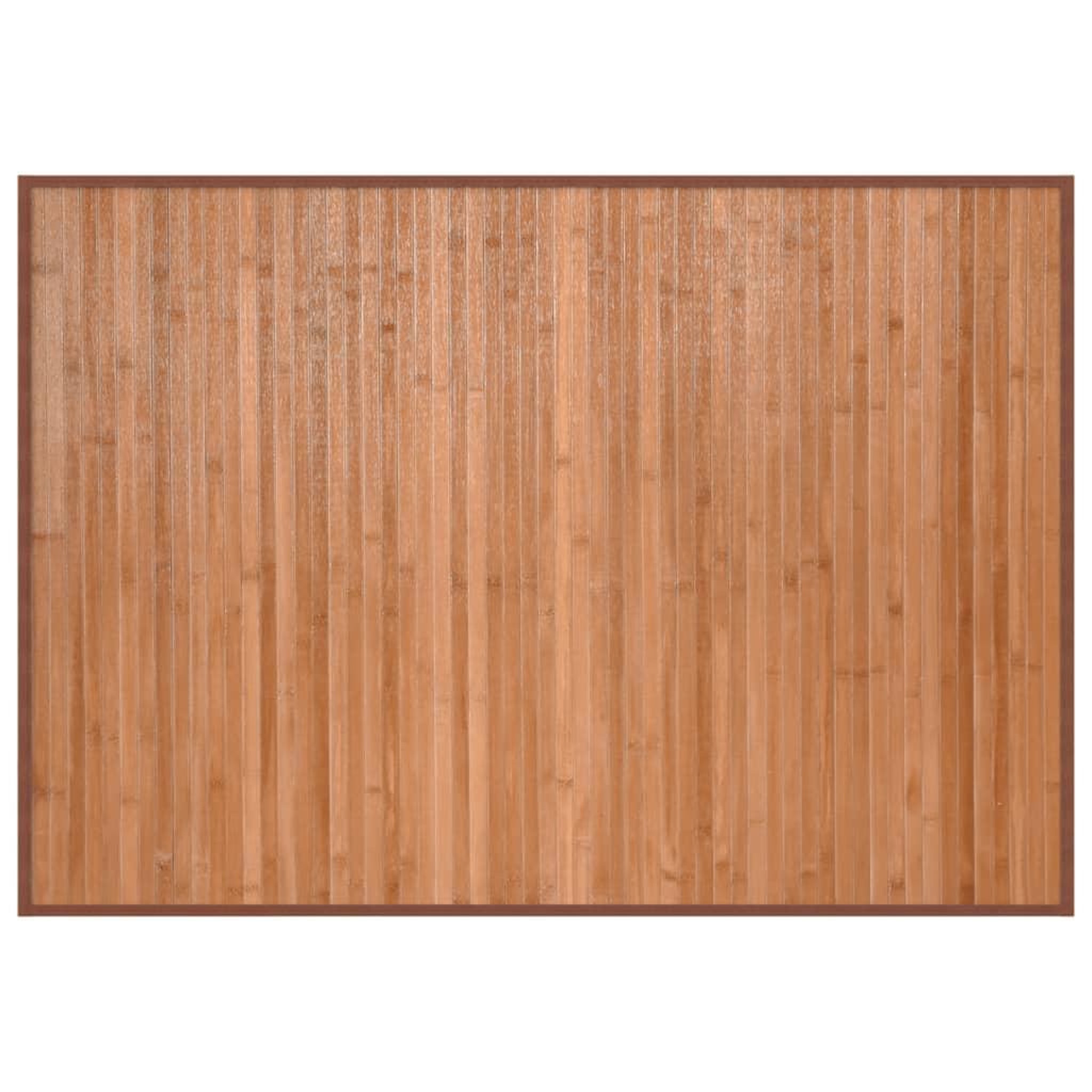 Voir la diapositive 2 : VIDAXL Tapis rectangulaire naturel 70x100 cm bambou