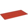 Voir la diapositive 5 : VIDAXL Panneaux muraux 12 pcs Rouge 30x15 cm Similicuir 0,54 m²