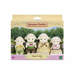 EPOCH SYLVANIAN FAMILIES - Famille mouton - 4 personnages articulés et habillés avec soin