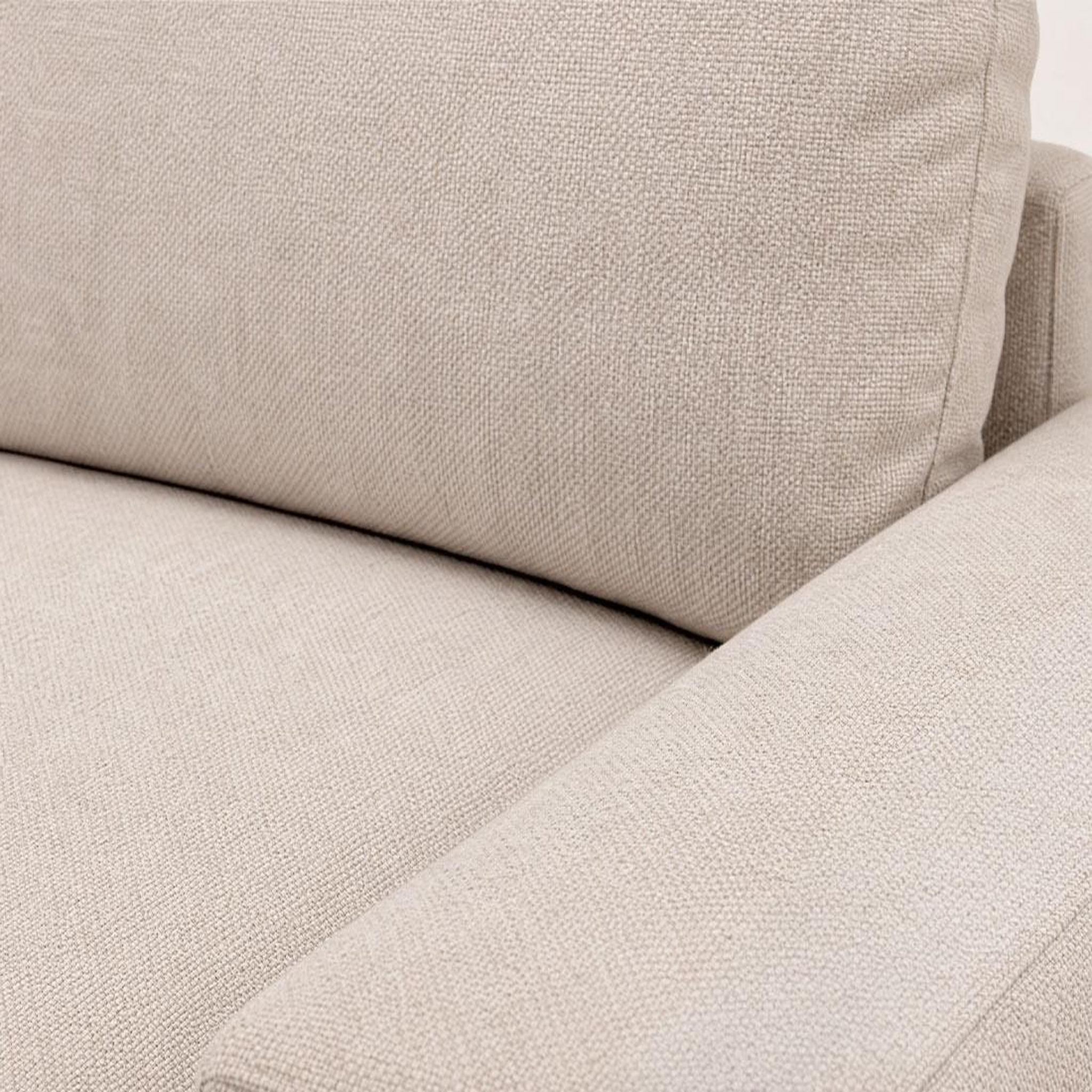 Voir la diapositive 6 : BEST MOBILIER Tama - canapé d'angle droit 4 places convertible avec coffre en tissu