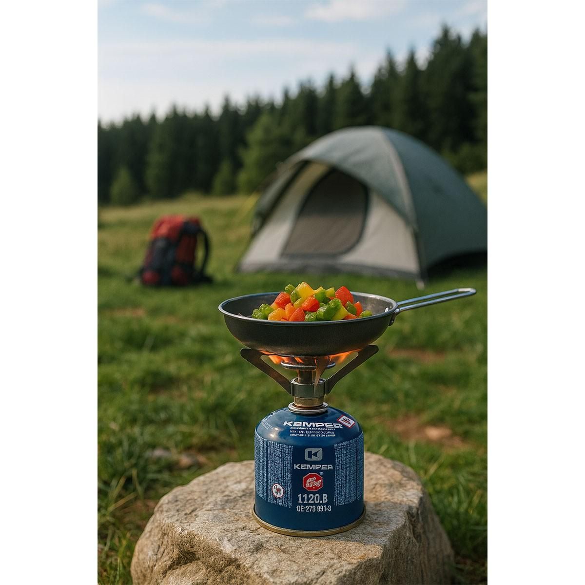 Kemper Pack de 12 Cartouches de gaz 190g Perçable Butane KEMPER