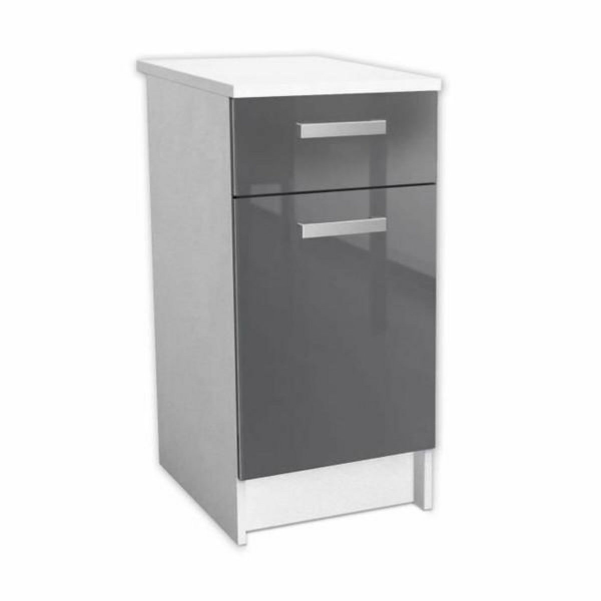 MARKET24 Meuble de cuisine START Gris 40 x 60 x 85 cm