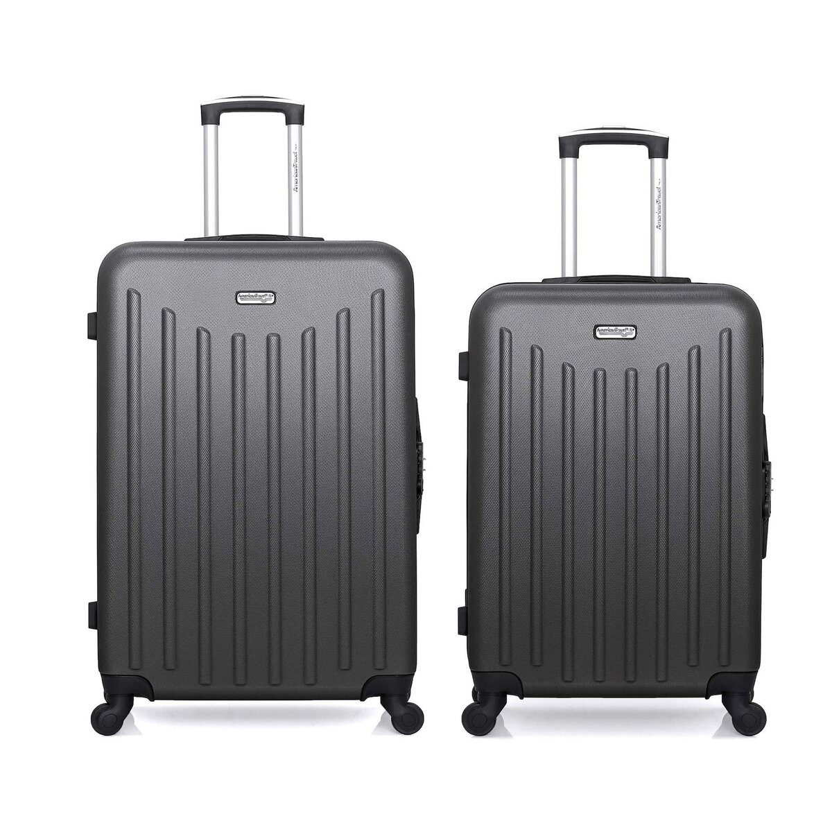 AMERICAN TRAVEL AMERICAN TRAVEL - Lot de 2 - Valise grand format et valise weekend BROOKLYN