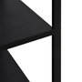 Voir la diapositive 5 : VIDAXL Armoire à four à micro ondes Noir 60x39,6x79,5 cm