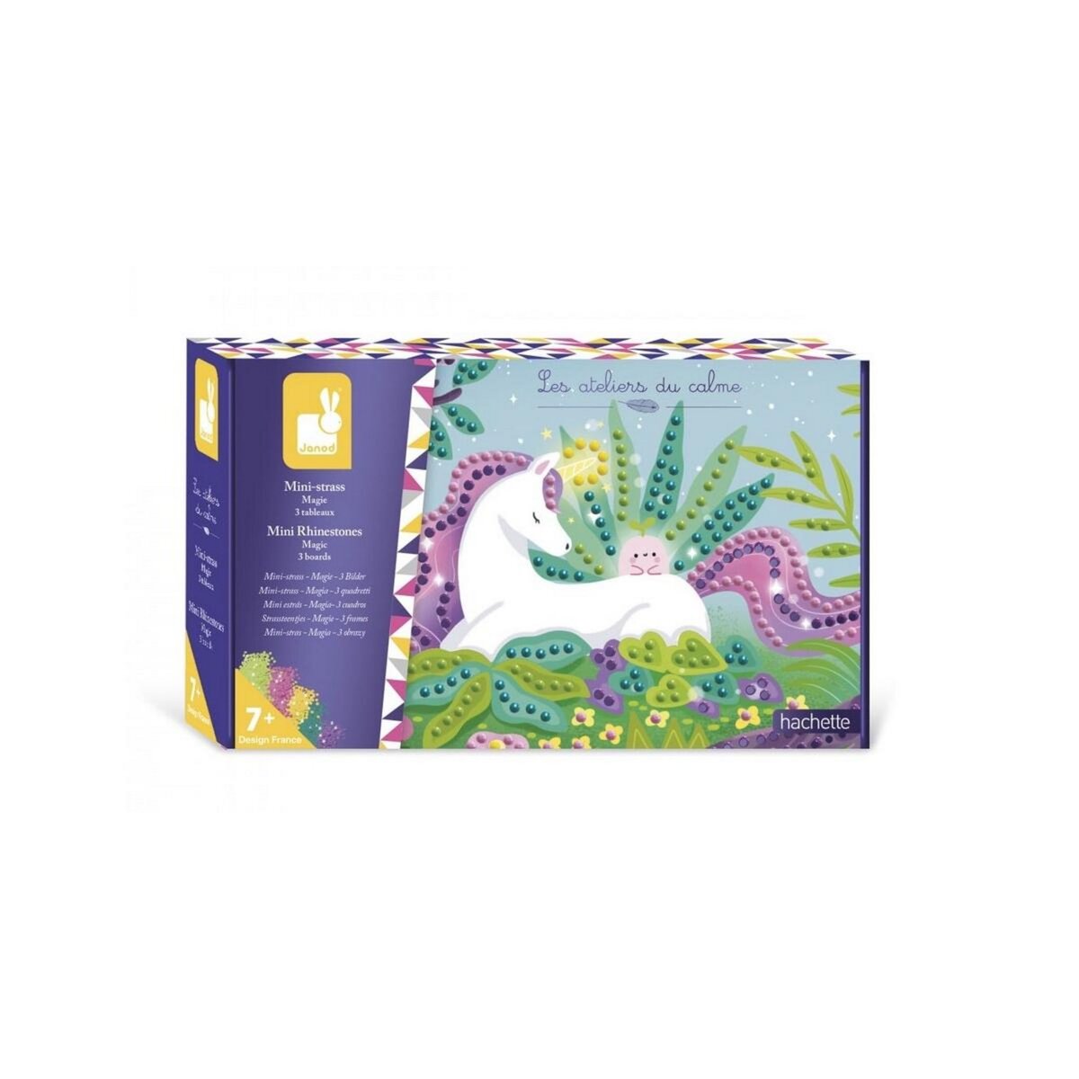 Juratoys-Janod atelier du calme licorne mini strass
