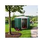 Voir la diapositive 2 : Habitat et Jardin Abri de jardin métal  Rosas  - 2,71 M² - Vert