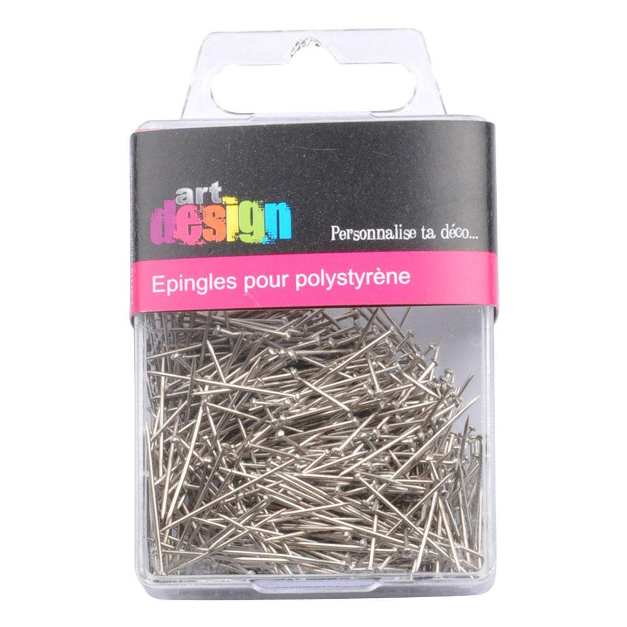 ARTDESIGN Boîte à Épingles  Sequins  2cm Gris