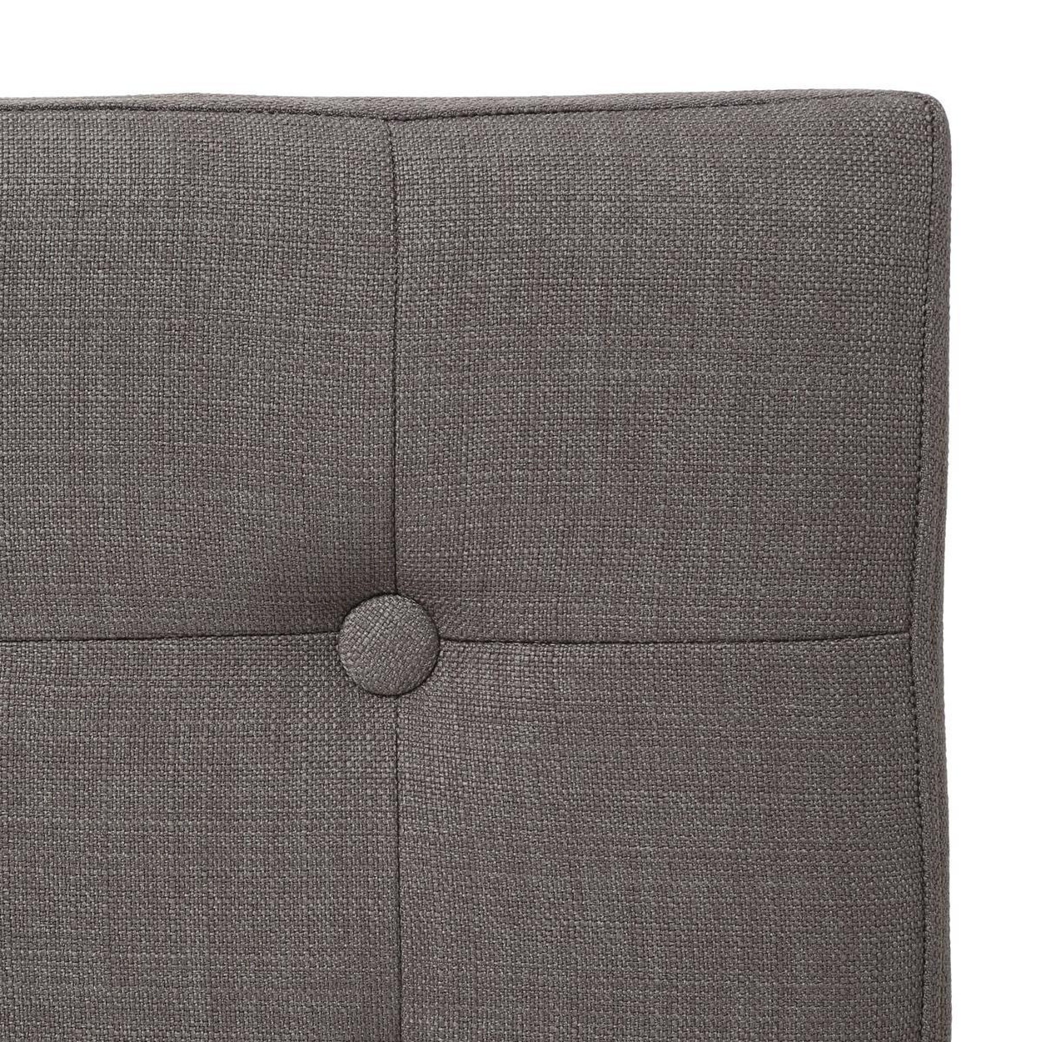 Voir la diapositive 3 : ATMOSPHERA Pouf pliable design  lysandre  38cm gris
