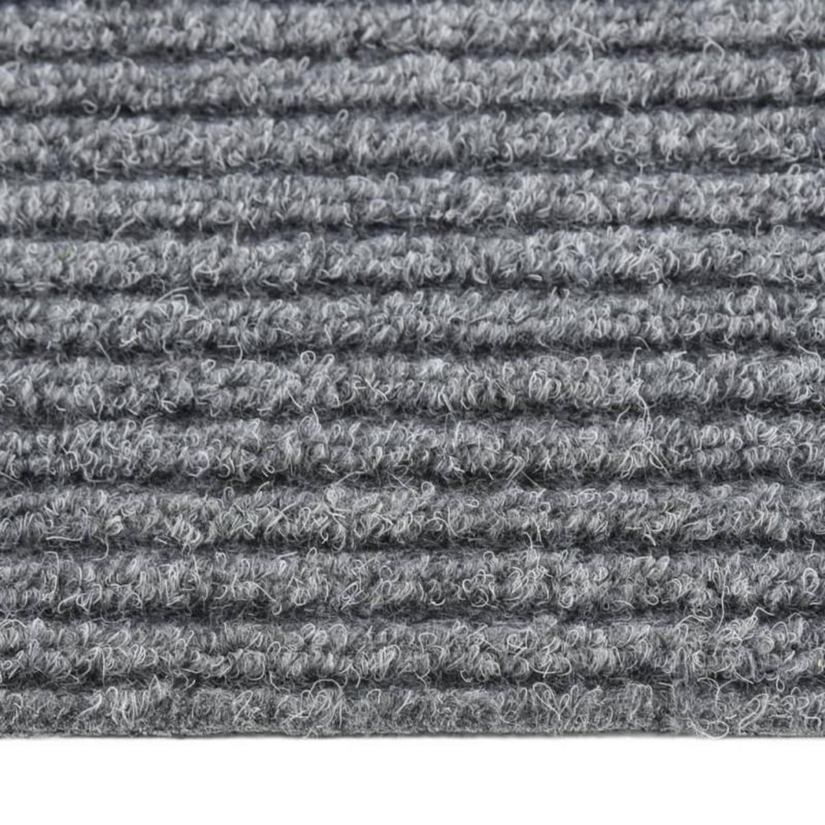 VIDAXL Tapis 100x450 cm Gris
