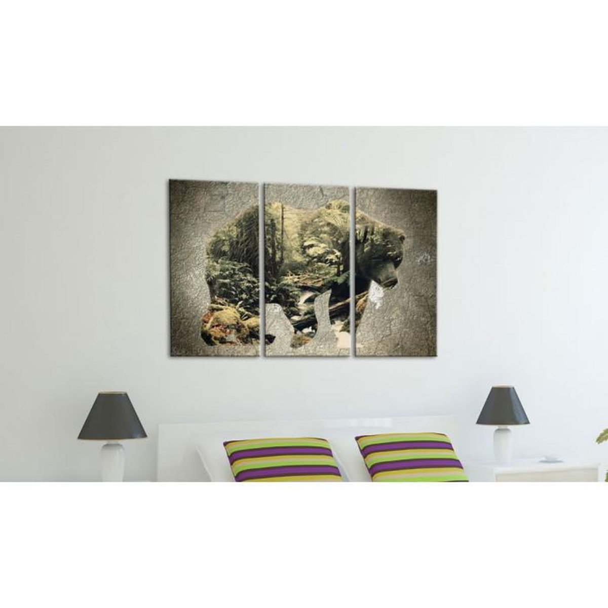 Paris Prix Tableau Imprimé  The Bear in the Forest