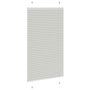 Voir la diapositive 4 : VIDAXL Store plisse gris clair 75x100 cm largeur du tissu 74,4 cm