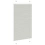 Voir la diapositive 4 : VIDAXL Store plisse gris clair 75x100 cm largeur du tissu 74,4 cm