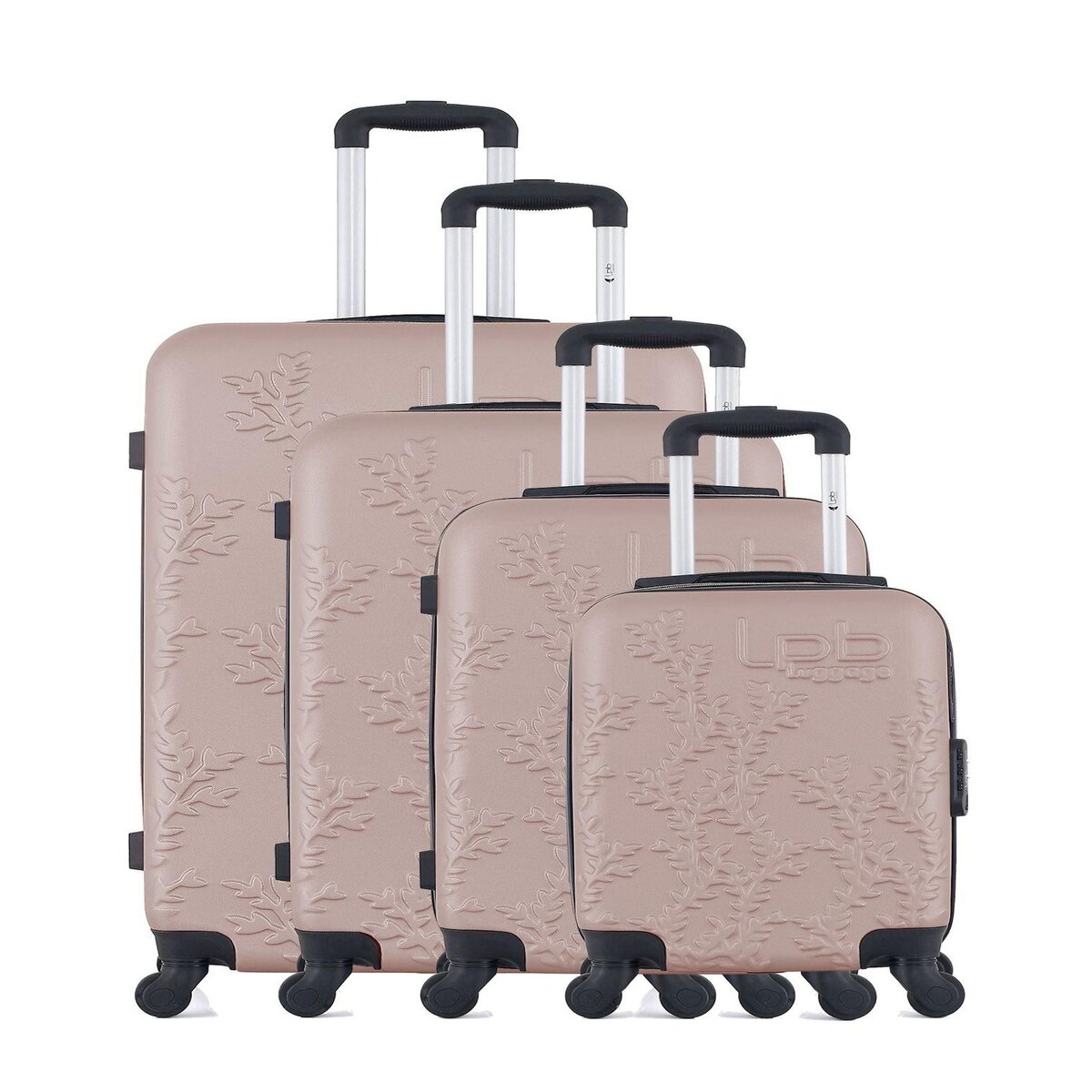 LES P'TITES BOMBES LPB LPB LUGGAGE - Set de 4 Valises NAIS-M 75 cm 4 Roues
